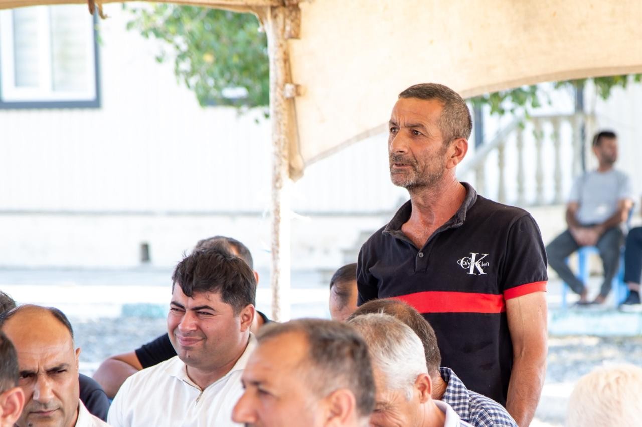 Neftçalanın icra başçısı səyyar görüş keçirib - FOTOLAR