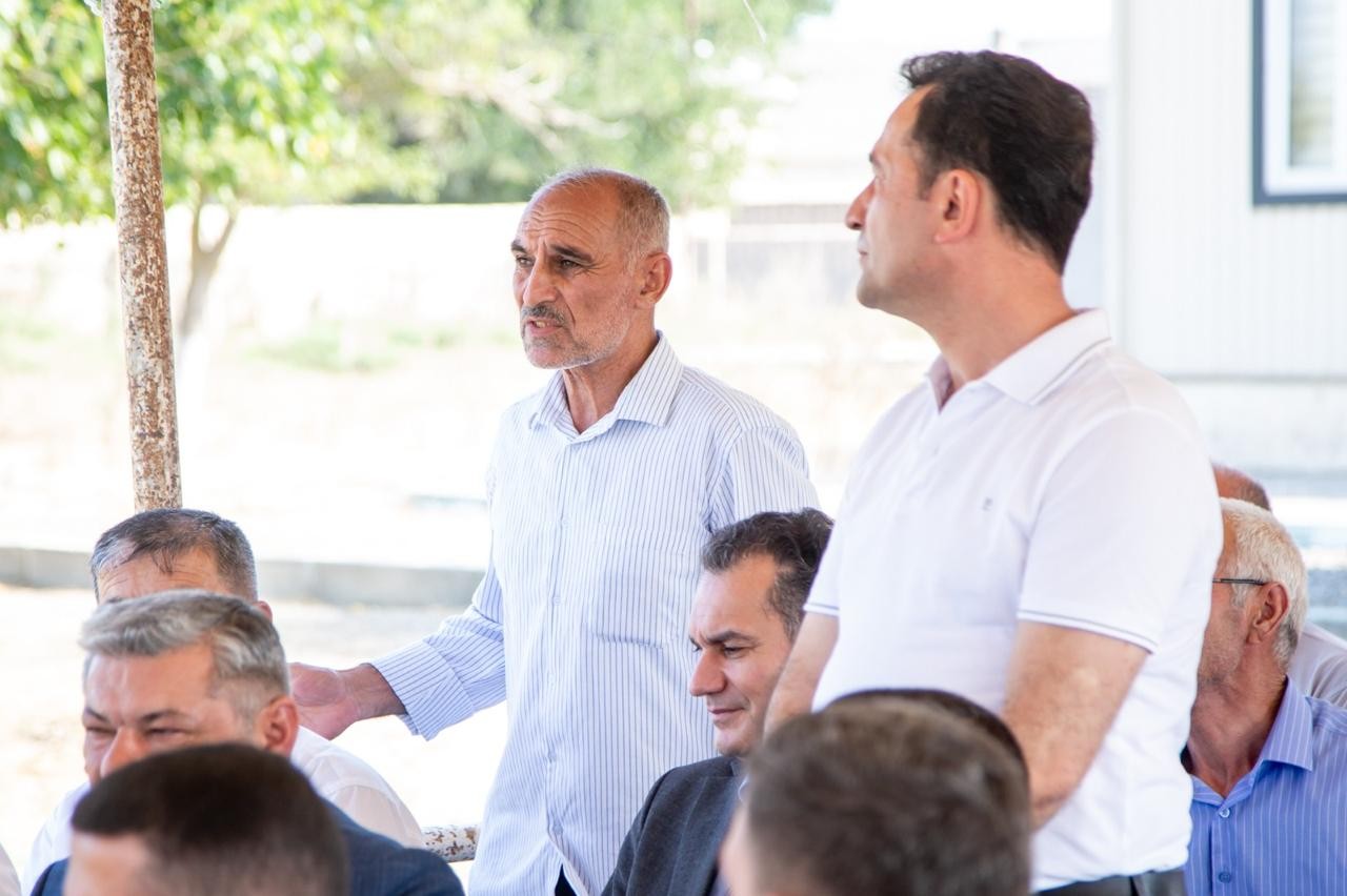 Neftçalanın icra başçısı səyyar görüş keçirib - FOTOLAR