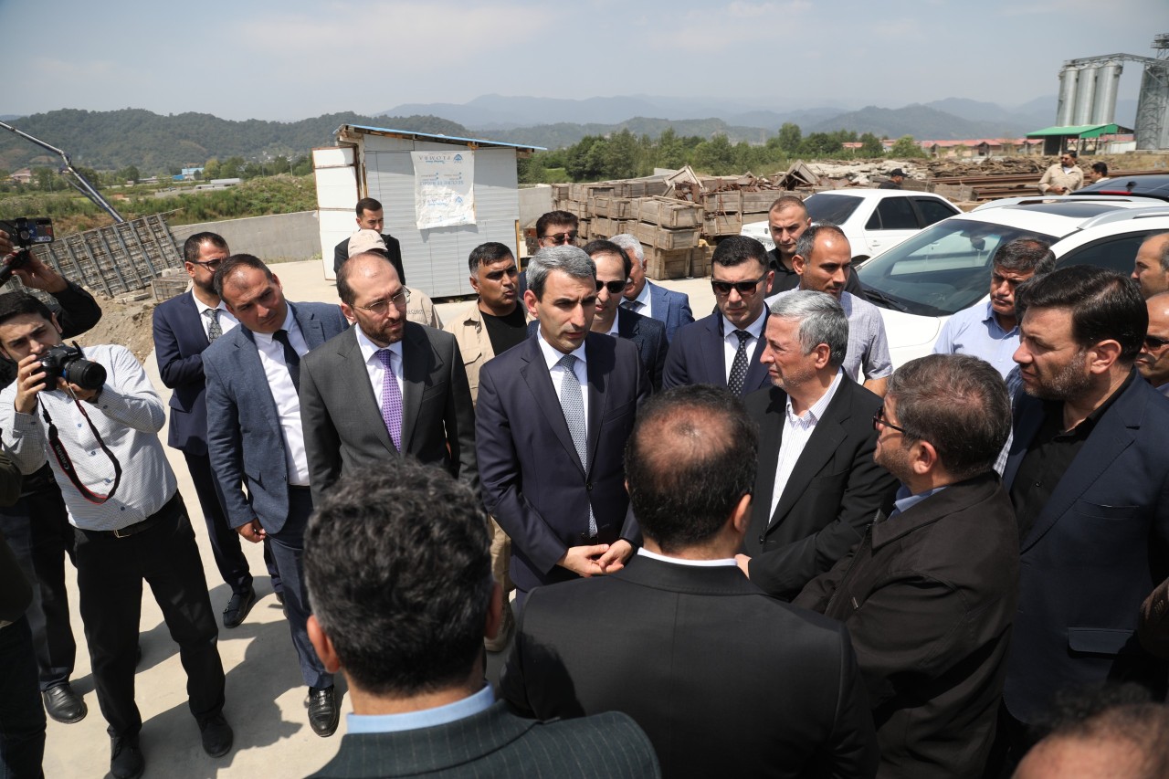 Rövşən Rüstəmov iranlı həmkarı ilə görüşdü - FOTOLAR