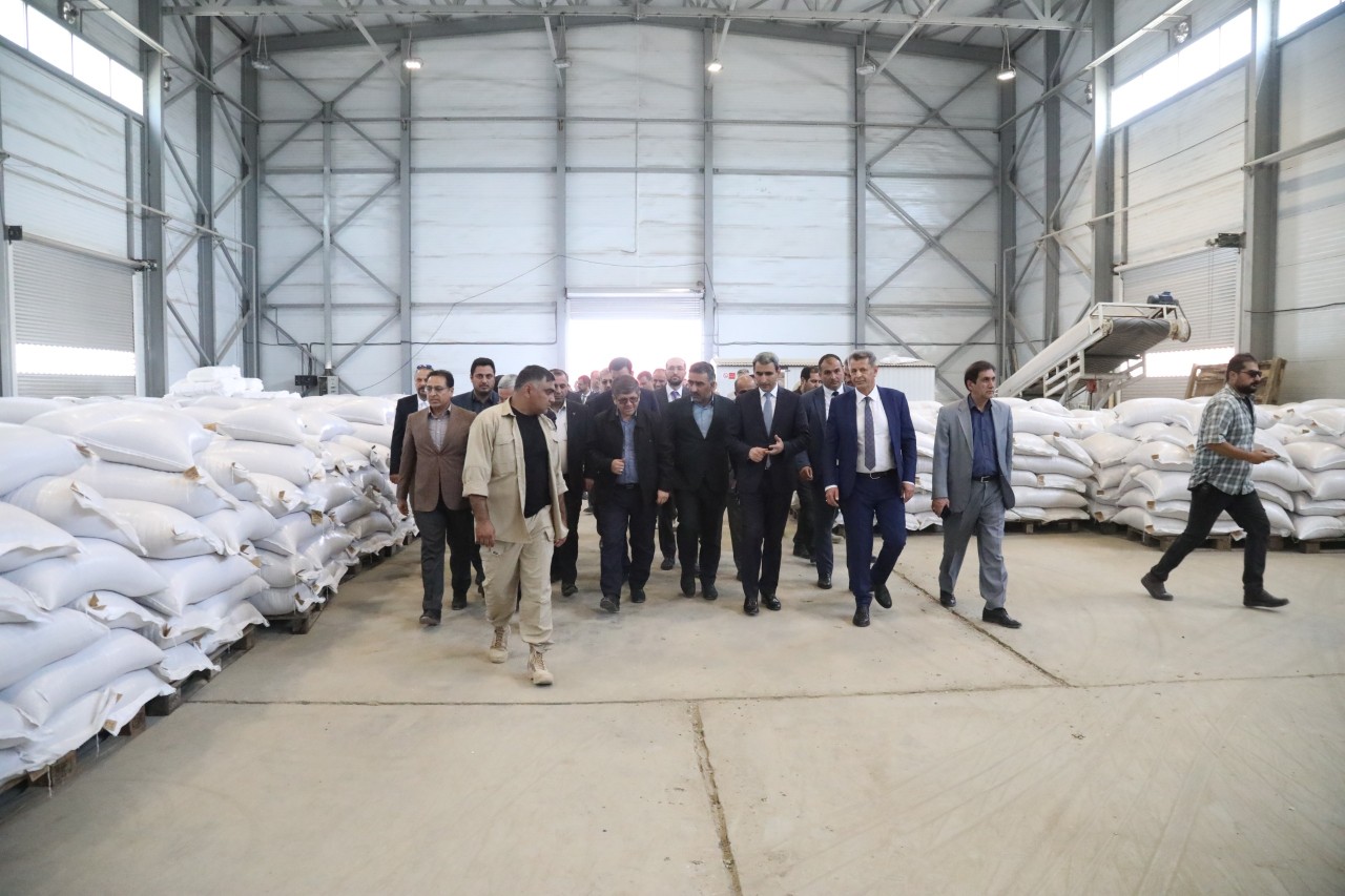 Rövşən Rüstəmov iranlı həmkarı ilə görüşdü - FOTOLAR