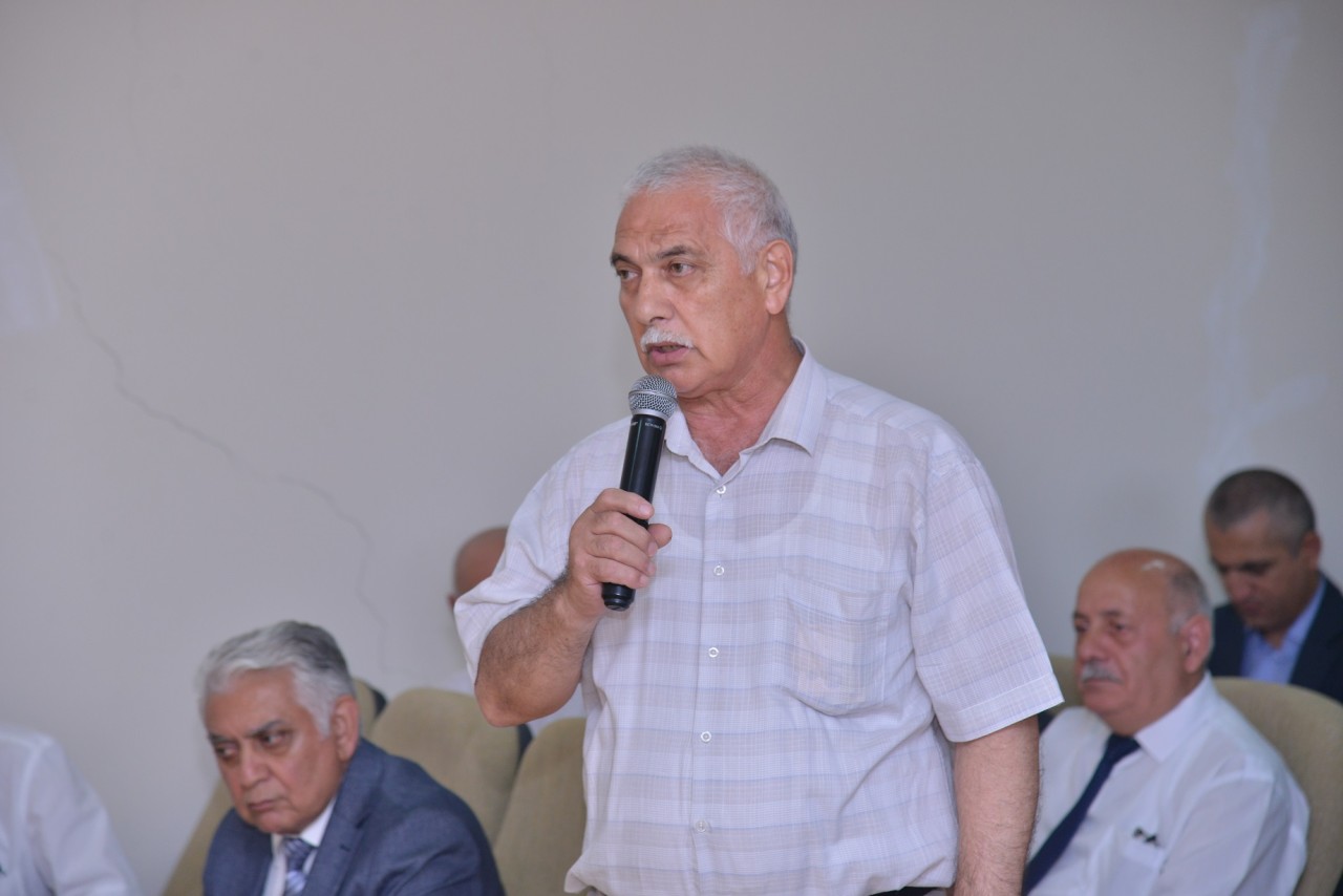 Süleyman Mikayılov qəsəbə sakinləri ilə görüşdü - FOTOLAR