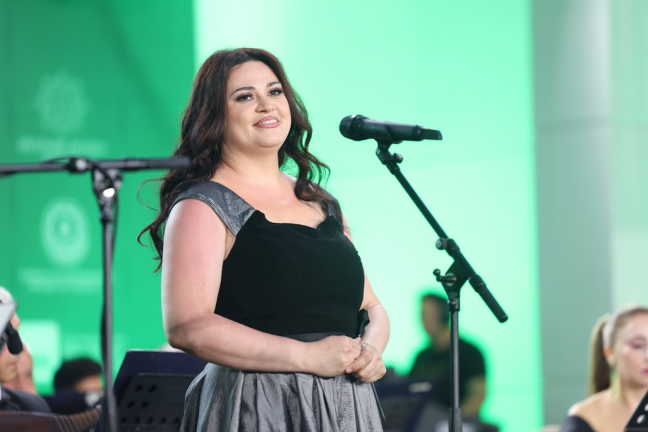 XIV Qəbələ Beynəlxalq Musiqi Festivalının açılışı oldu - FOTOLAR