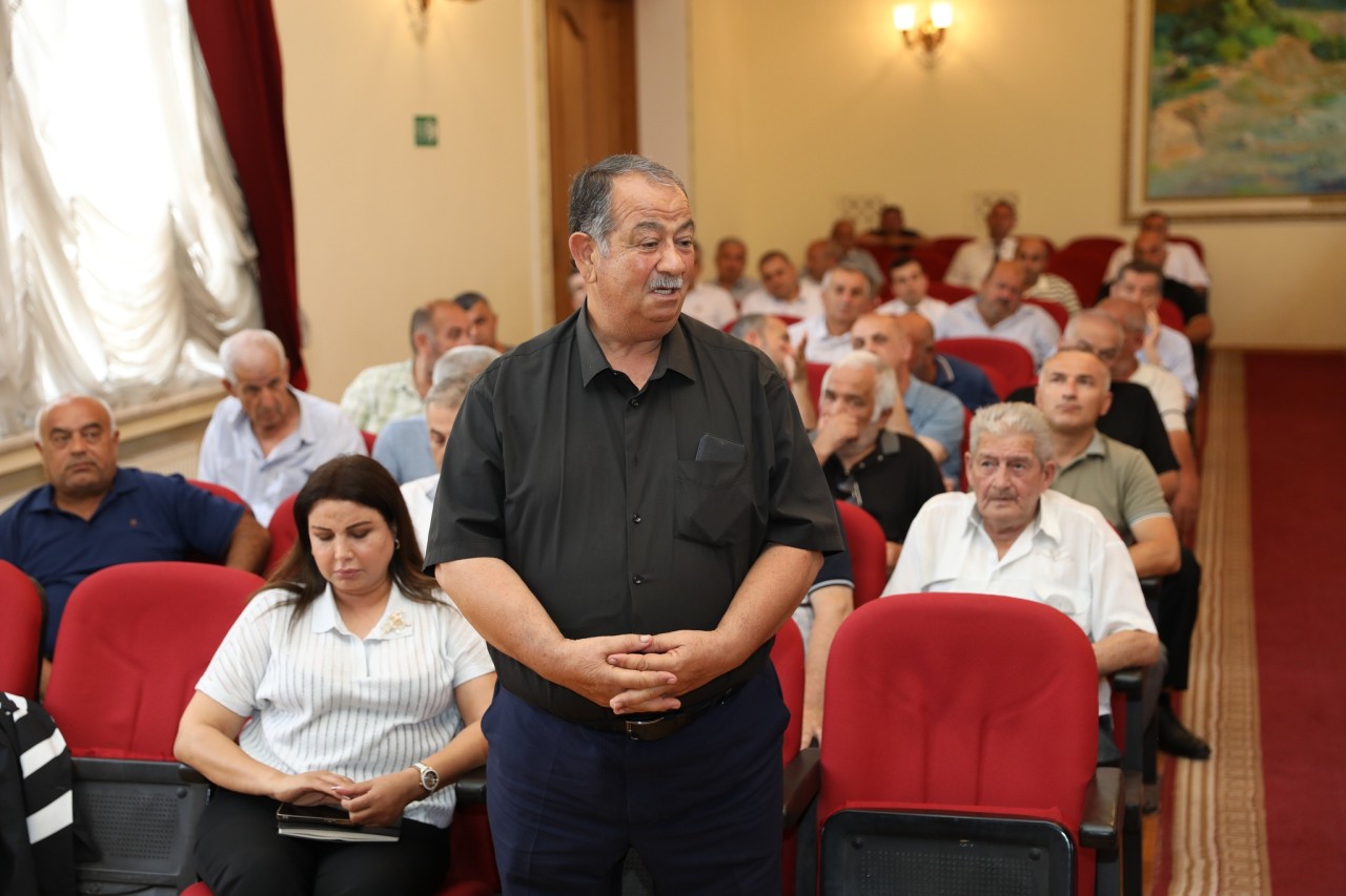 Vaqif Həsənovun növbəti səyyar qəbul-görüşü keçirilib - FOTOLAR