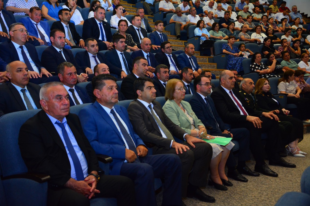 Ağstafada “Dövlətin qadın və uşaq portreti” adlı tədbir keçirildi - FOTOLAR