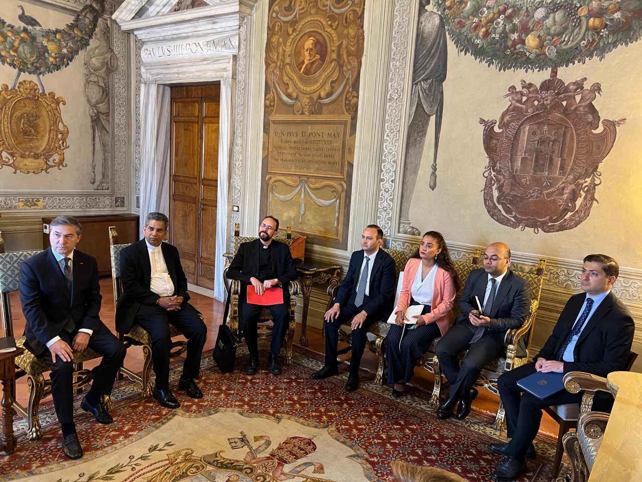 Bakı və Vatikan arasında dinlərarası dialoqa dair razılaşma əldə olunub - FOTOLAR