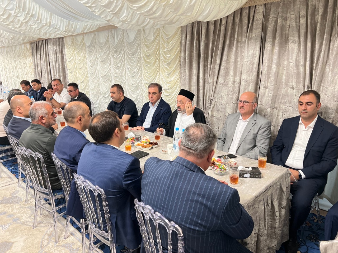 Niyazi Bayramov Natiq Qasımovun anasının yas mərasimində - FOTOLAR