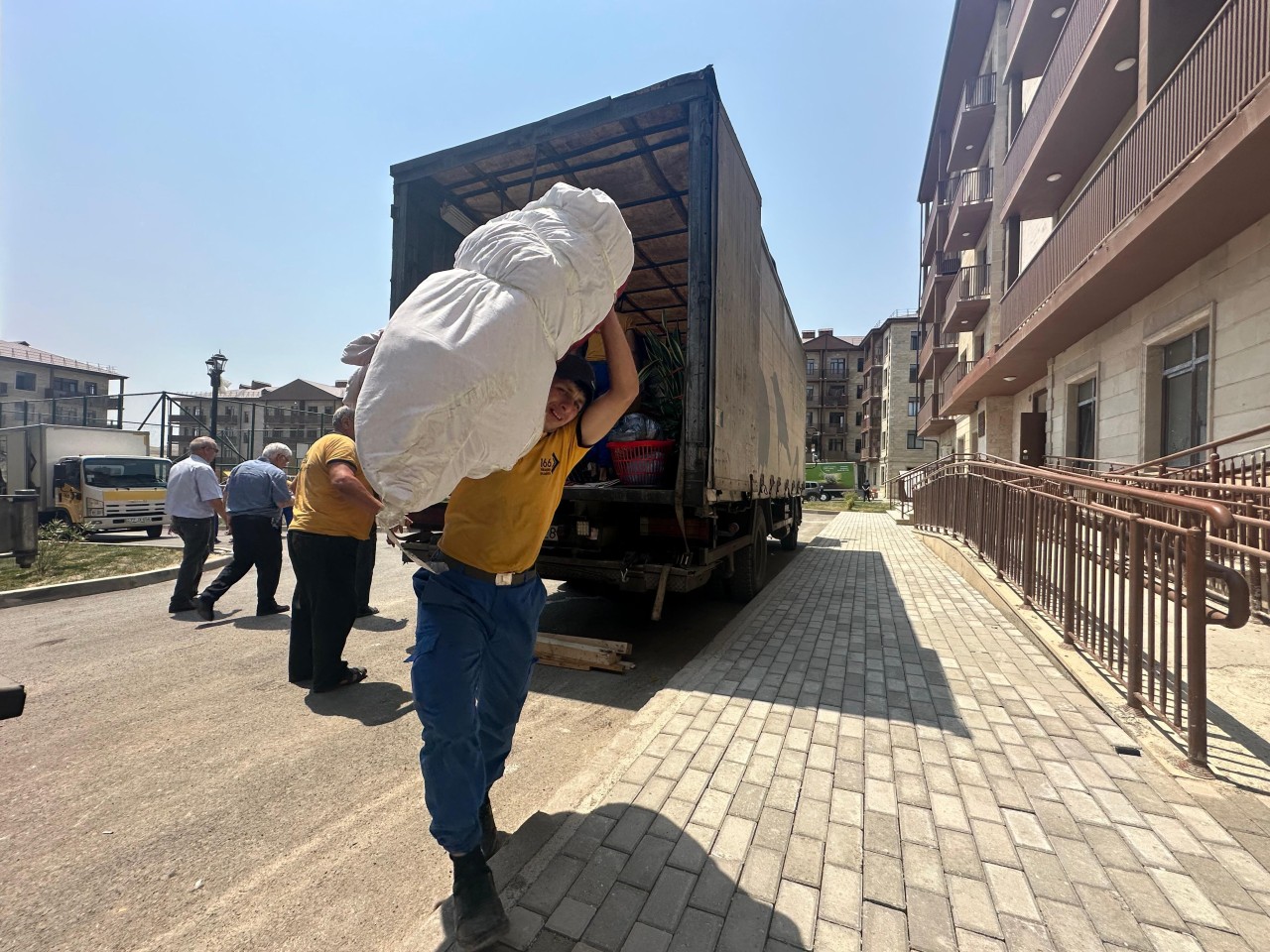 Növbəti köç karvanı Cəbrayıla çatıb - FOTOLAR (YENİLƏNİB)