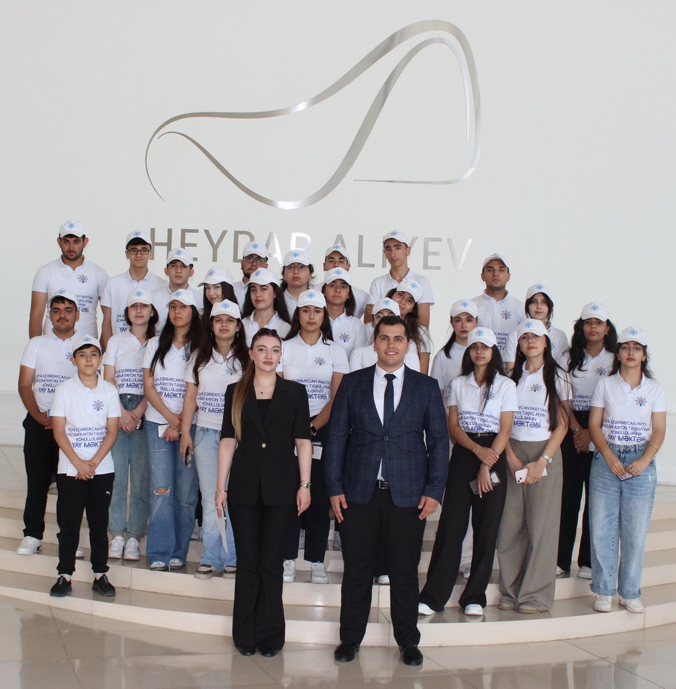 YAP Nizami rayon təşkilatı gənclər üçün yay məktəbi təşkil etdi - FOTOLAR