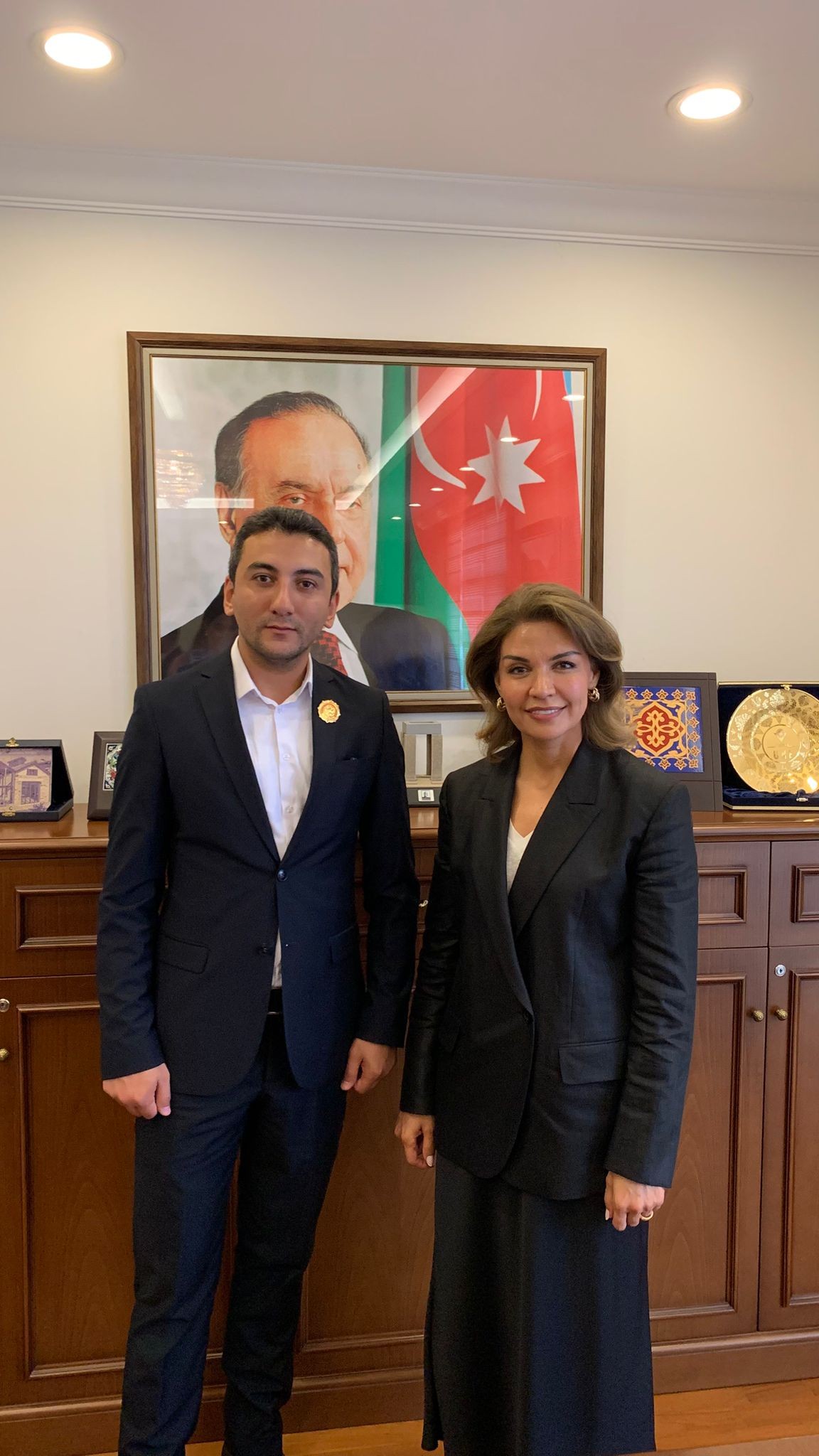 Qazi jurnalistlər Azərbaycanın İstanbuldakı Baş Konsulluğunda - FOTOLAR