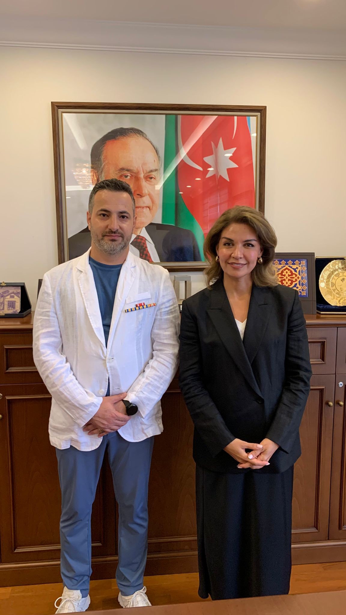 Qazi jurnalistlər Azərbaycanın İstanbuldakı Baş Konsulluğunda - FOTOLAR