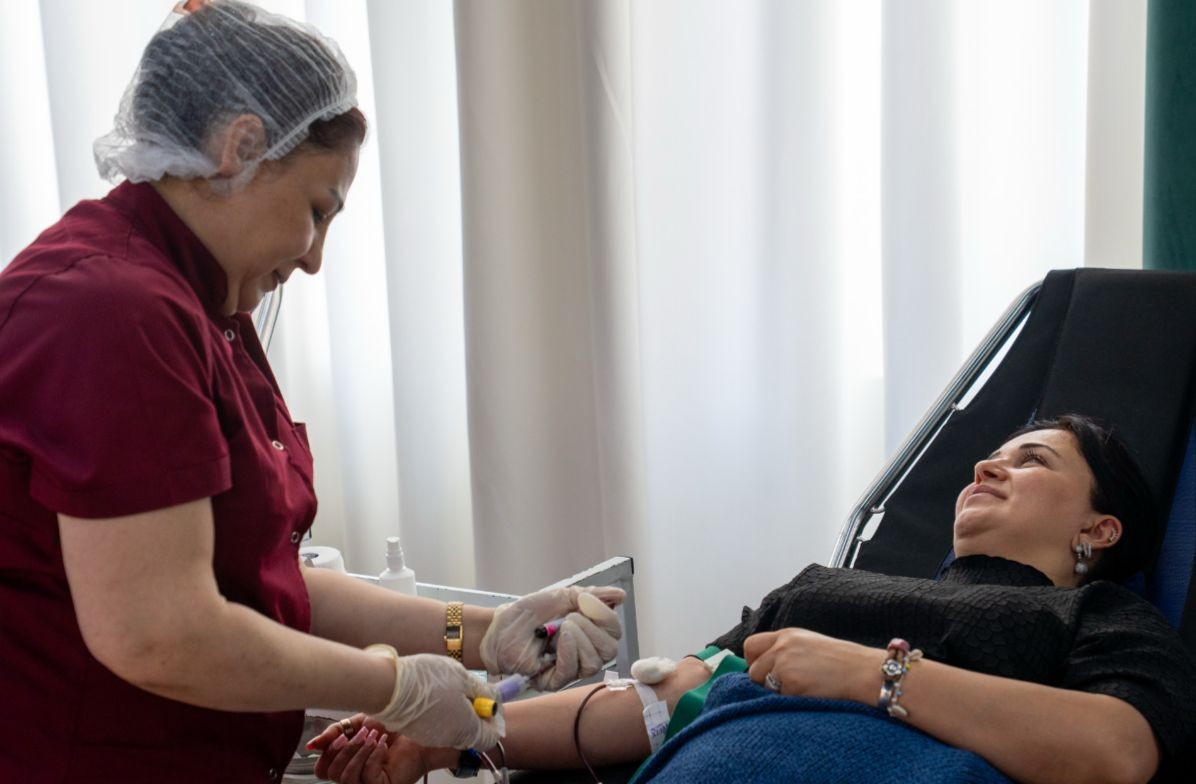 ETSN-də növbəti qanvermə aksiyası keçirildi - FOTOLAR