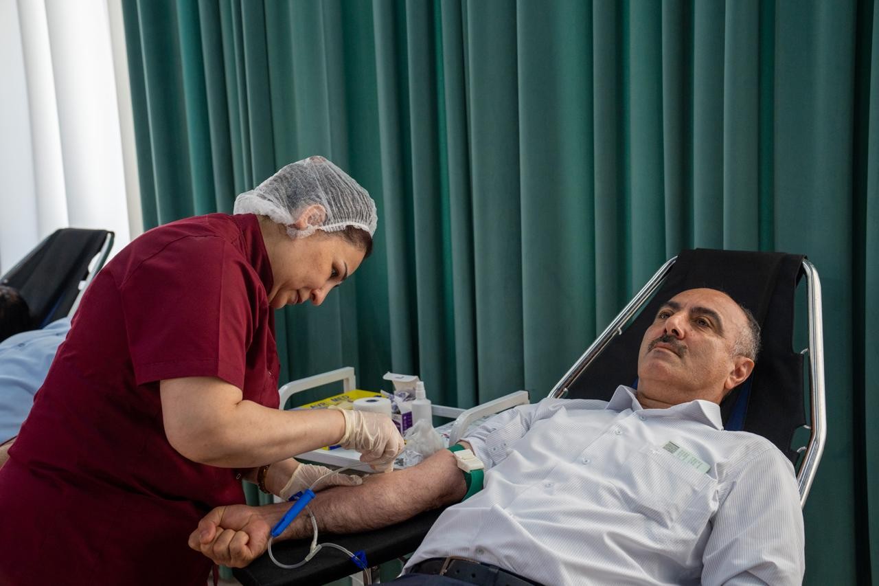 ETSN-də növbəti qanvermə aksiyası keçirildi - FOTOLAR