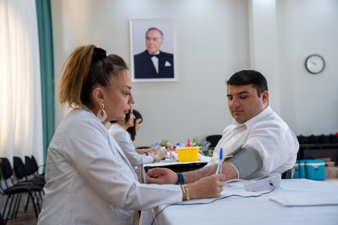 ETSN-də növbəti qanvermə aksiyası keçirildi - FOTOLAR