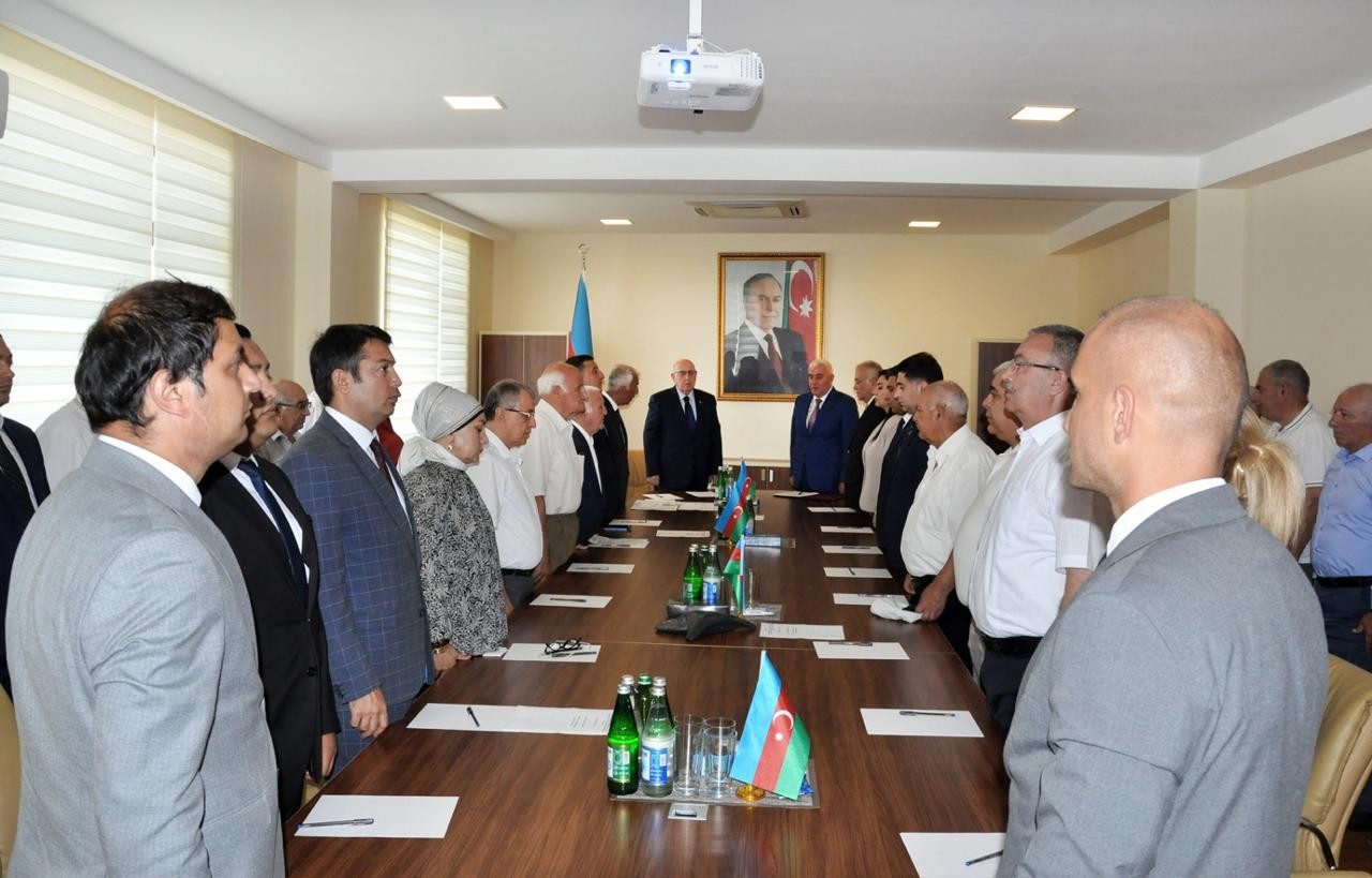 Pirallahı rayonunda Ağsaqqallar Şurasının hesabat konfransı keçirilib - FOTOLAR