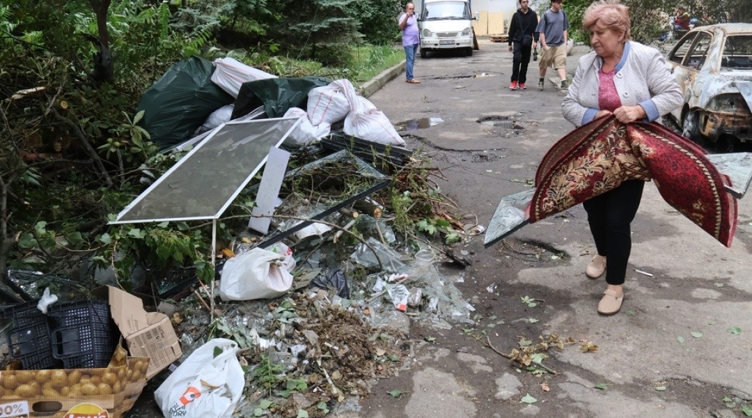 Kiyev dağıntılar altında... - FOTOLAR