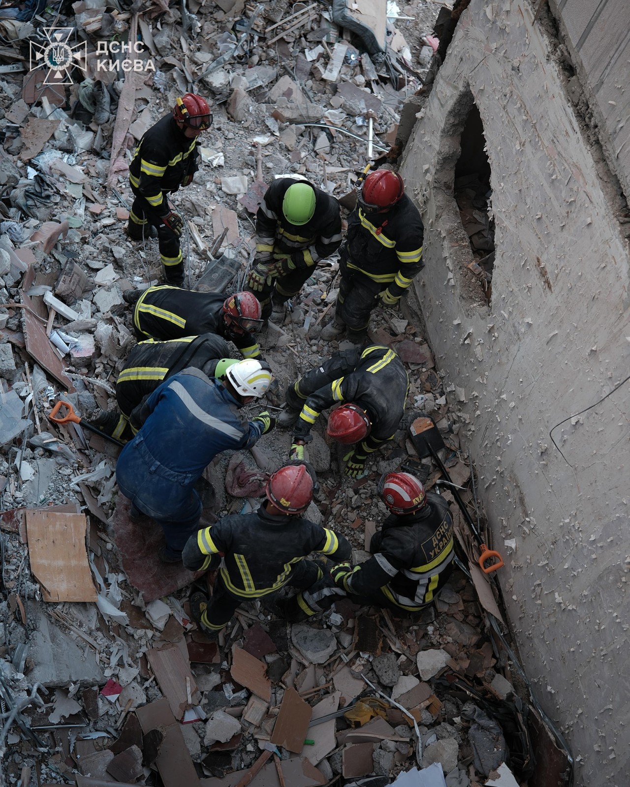 Kiyev dağıntılar altında... - FOTOLAR