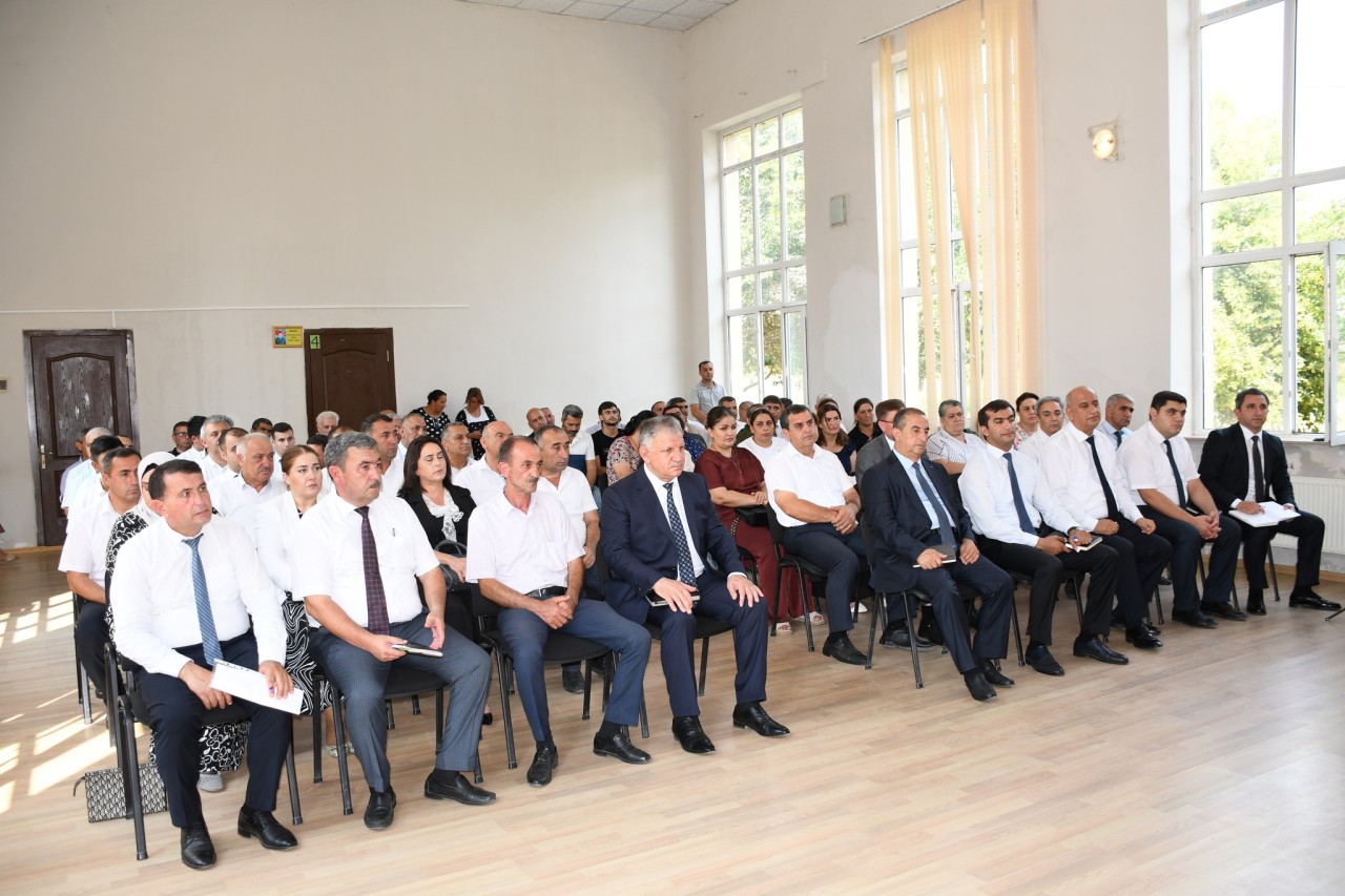 İcra başçısı Vaqif Həsənov növbəti səyyar görüş keçirdi - FOTOLAR