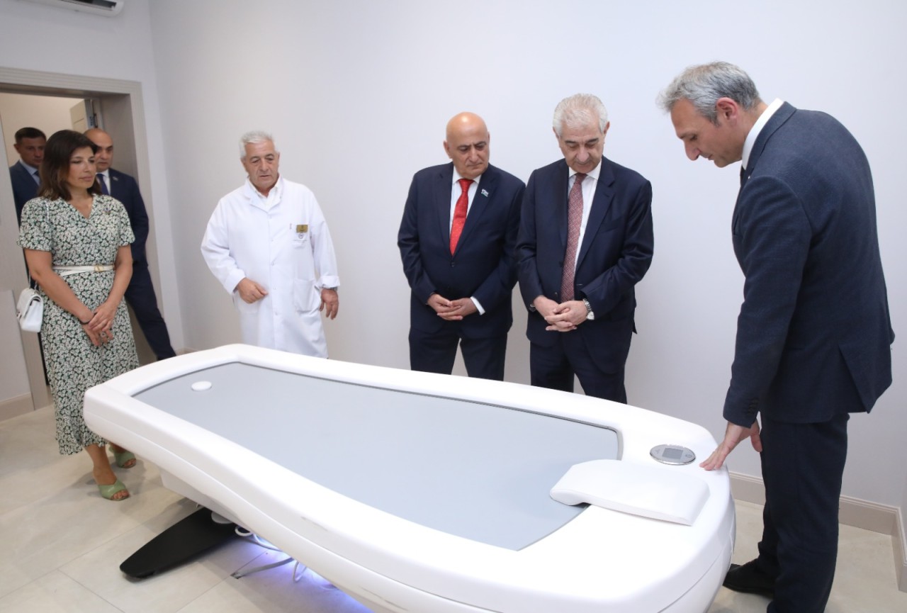 Rəhbər şəxslər və deputatlar "Abşeron" sanatoriyasında - FOTOLAR