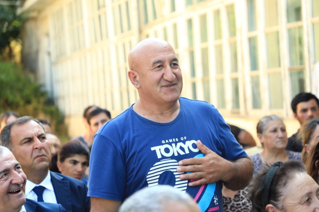 Niyazi Bayramov Hacıkənd sakinləri ilə görüşdü - FOTOLAR