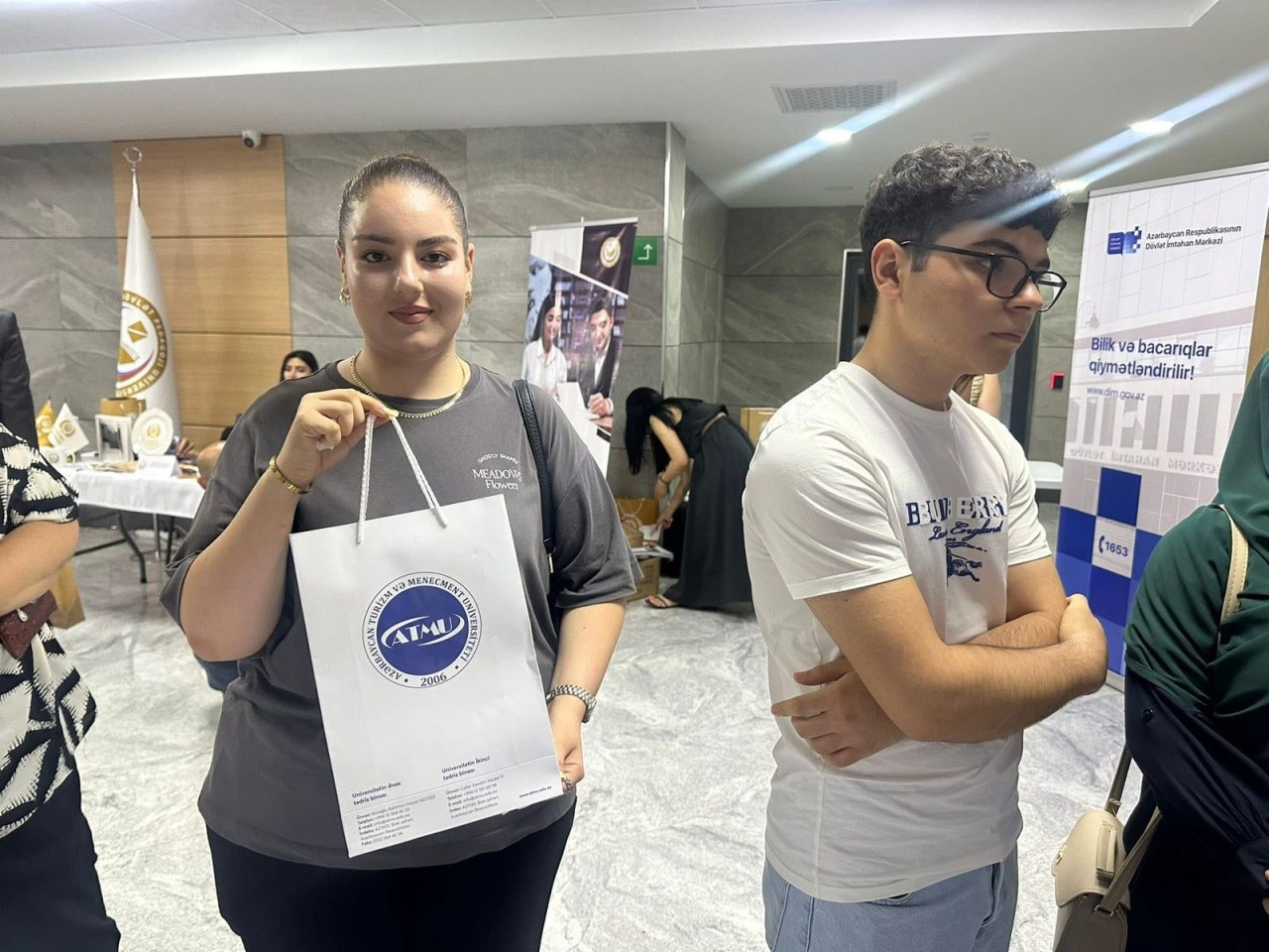 ATMU  ali təhsil müəssisələrinin sərgisində iştirak edib - FOTOLAR