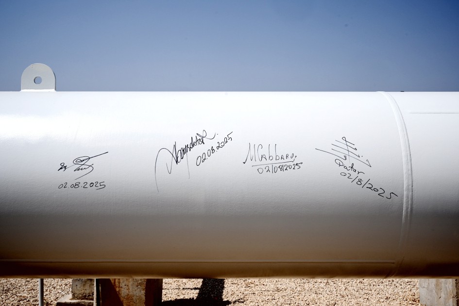 Azərbaycan qazının Suriyaya nəqlinə başlanıldı - VİDEO+FOTOLAR