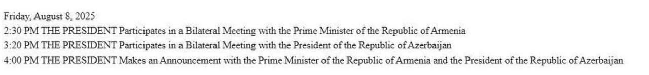 Tramp İlham Əliyev və Paşinyanla görüşəcək - FOTO