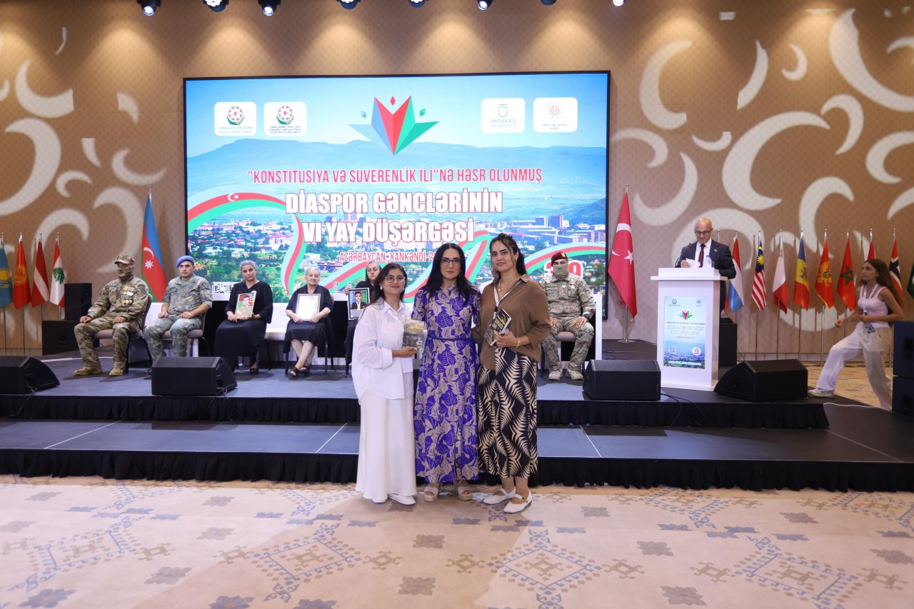 Şəhid ailələri diaspor gənclərinin yay düşərgəsində - FOTOLAR