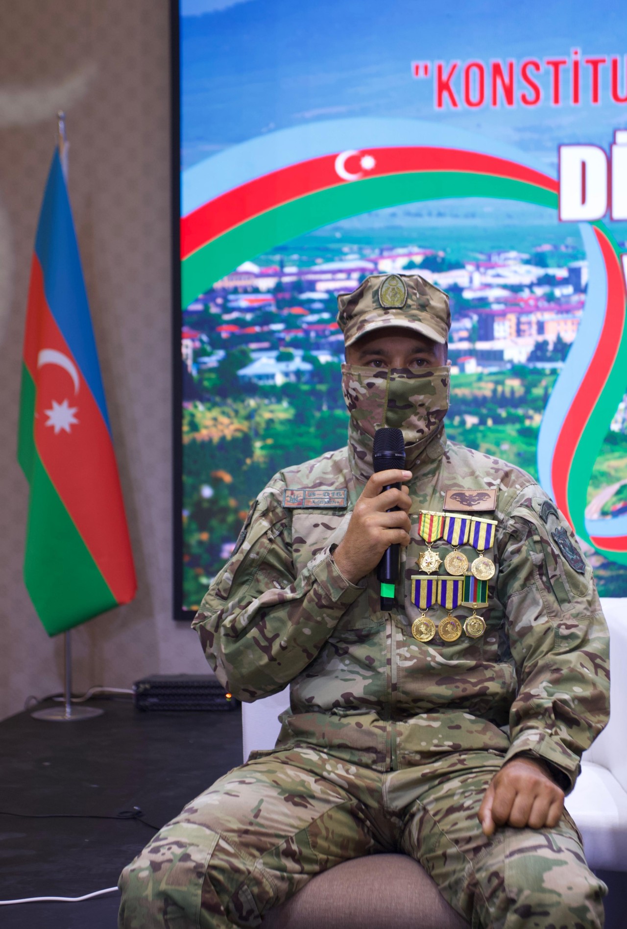 Şəhid ailələri diaspor gənclərinin yay düşərgəsində - FOTOLAR