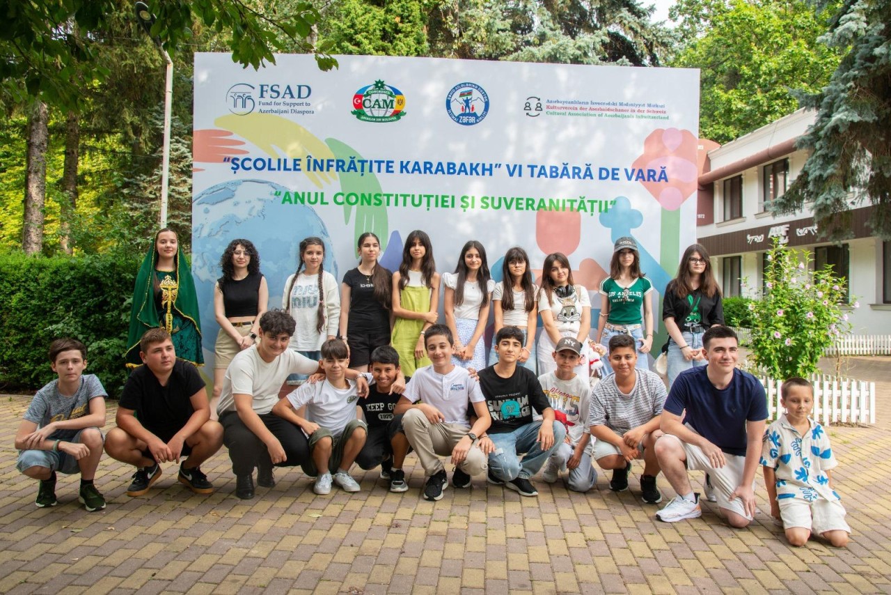 “Qardaşlaşmış Qarabağ Məktəbləri” Moldova yay düşərgəsi yekunlaşıb - FOTOLAR