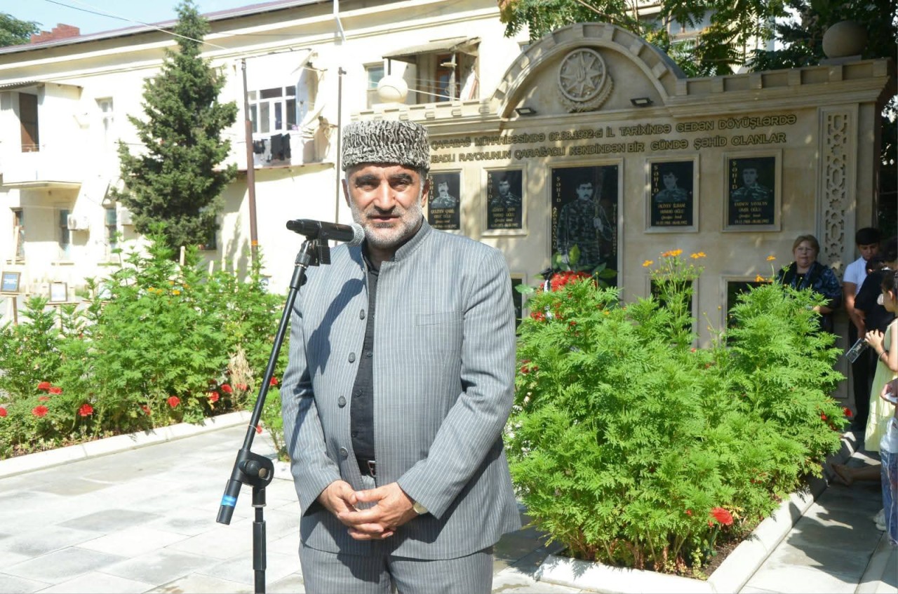 Qubadlı icra hakimiyyəti 25 şəhidin xatirəsini andı - FOTOLAR