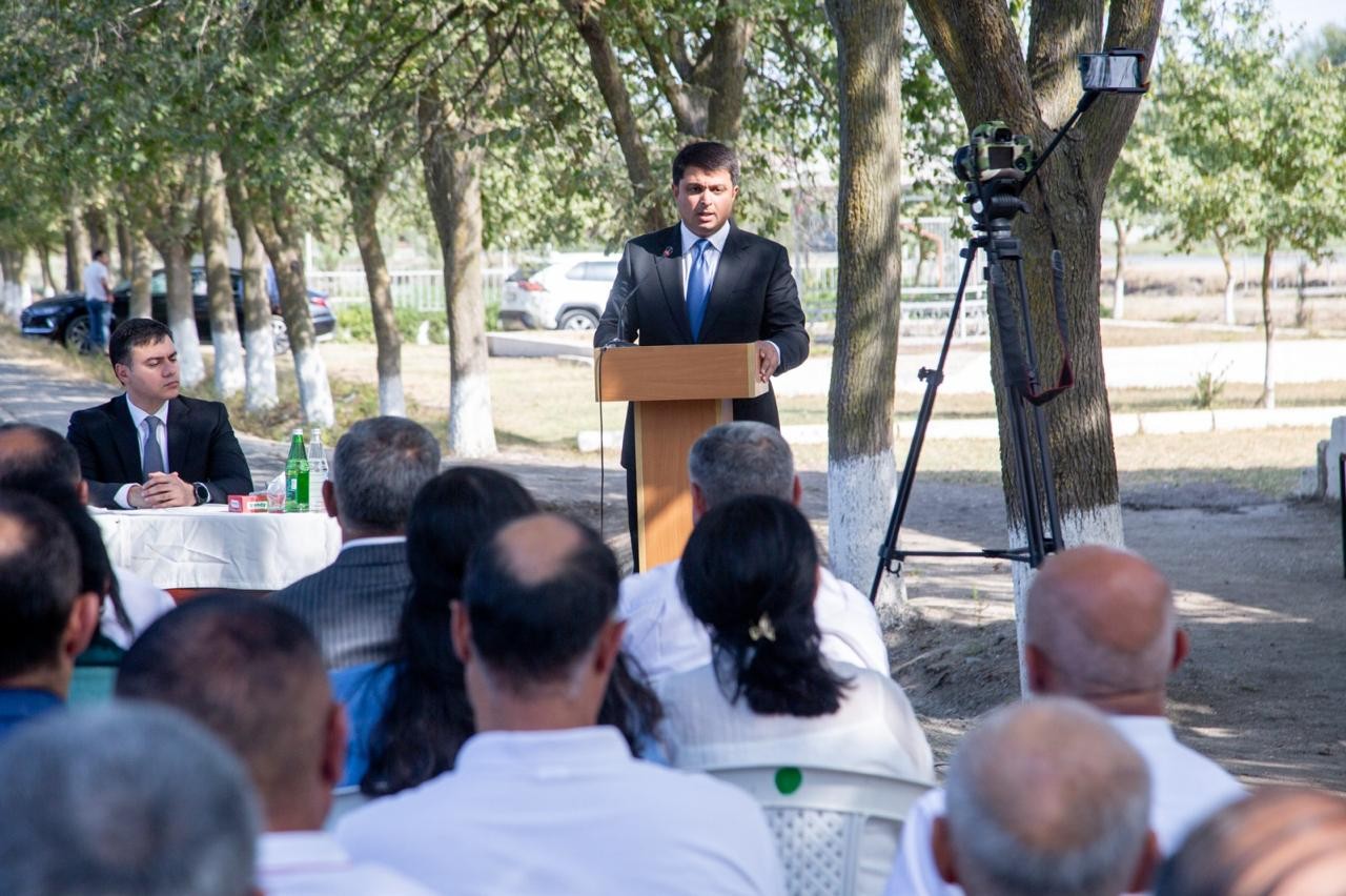 Neftçalanın icra başçısı səyyar görüş keçirib - FOTOLAR