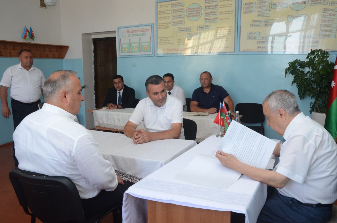 Malik İsaqov səyyar qəbul keçirdi - FOTOLAR