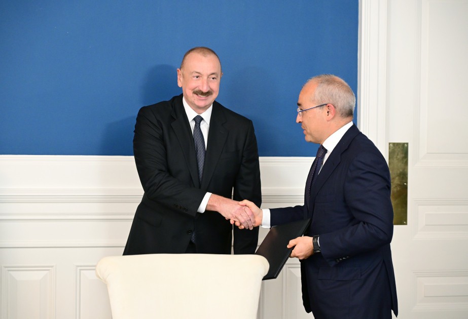 İlham Əliyev Trampın xüsusi elçisi ilə görüşdü - FOTOLAR (VİDEO)