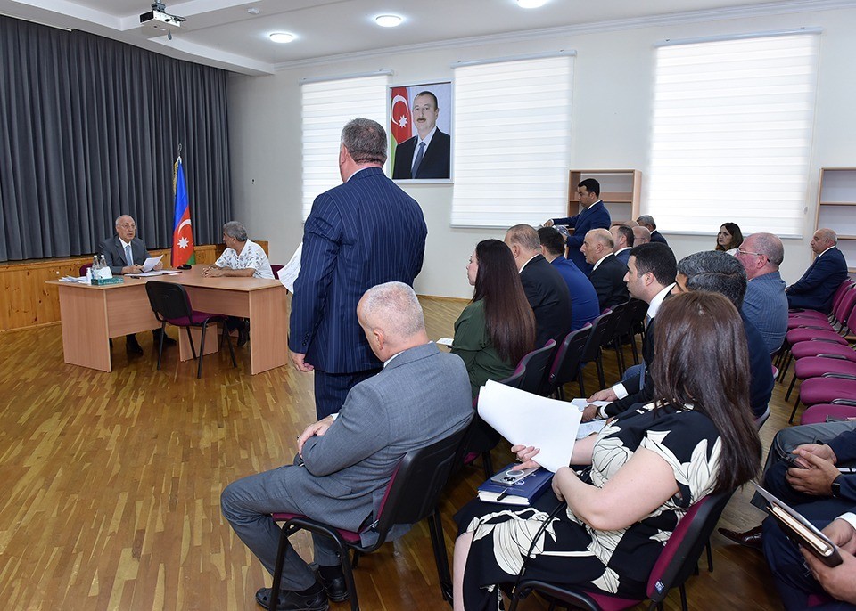 Zakir Fərəcov səyyar qəbul keçirdi - FOTOLAR