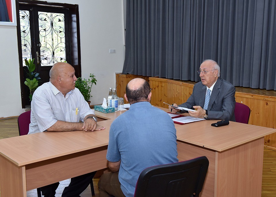 Zakir Fərəcov səyyar qəbul keçirdi - FOTOLAR