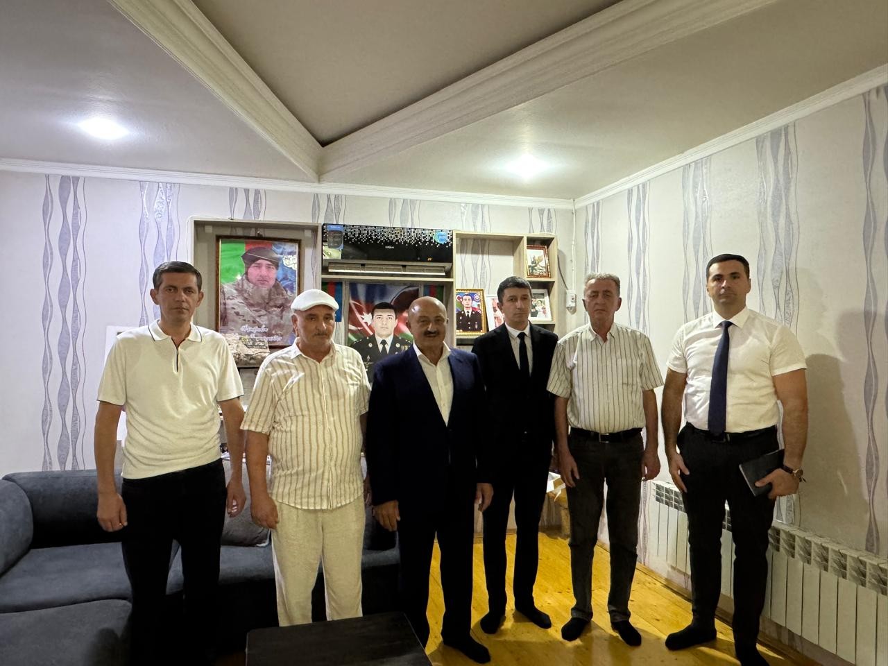 Asif Əsgərov şəhid ailəsini ziyarət edib, vətəndaşlarla görüşdü - FOTOLAR