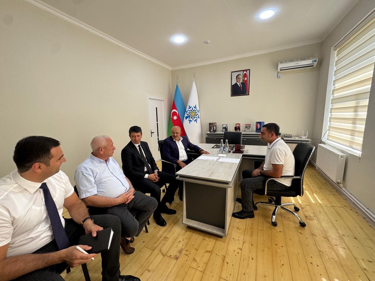 Asif Əsgərov şəhid ailəsini ziyarət edib, vətəndaşlarla görüşdü - FOTOLAR