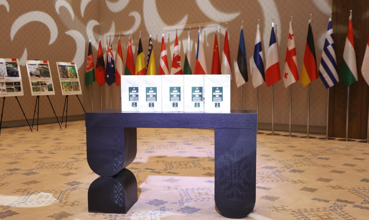 Xankəndidə “Qərbi Azərbaycan  İrsi” kitabının təqdimatı keçirilib - FOTOLAR