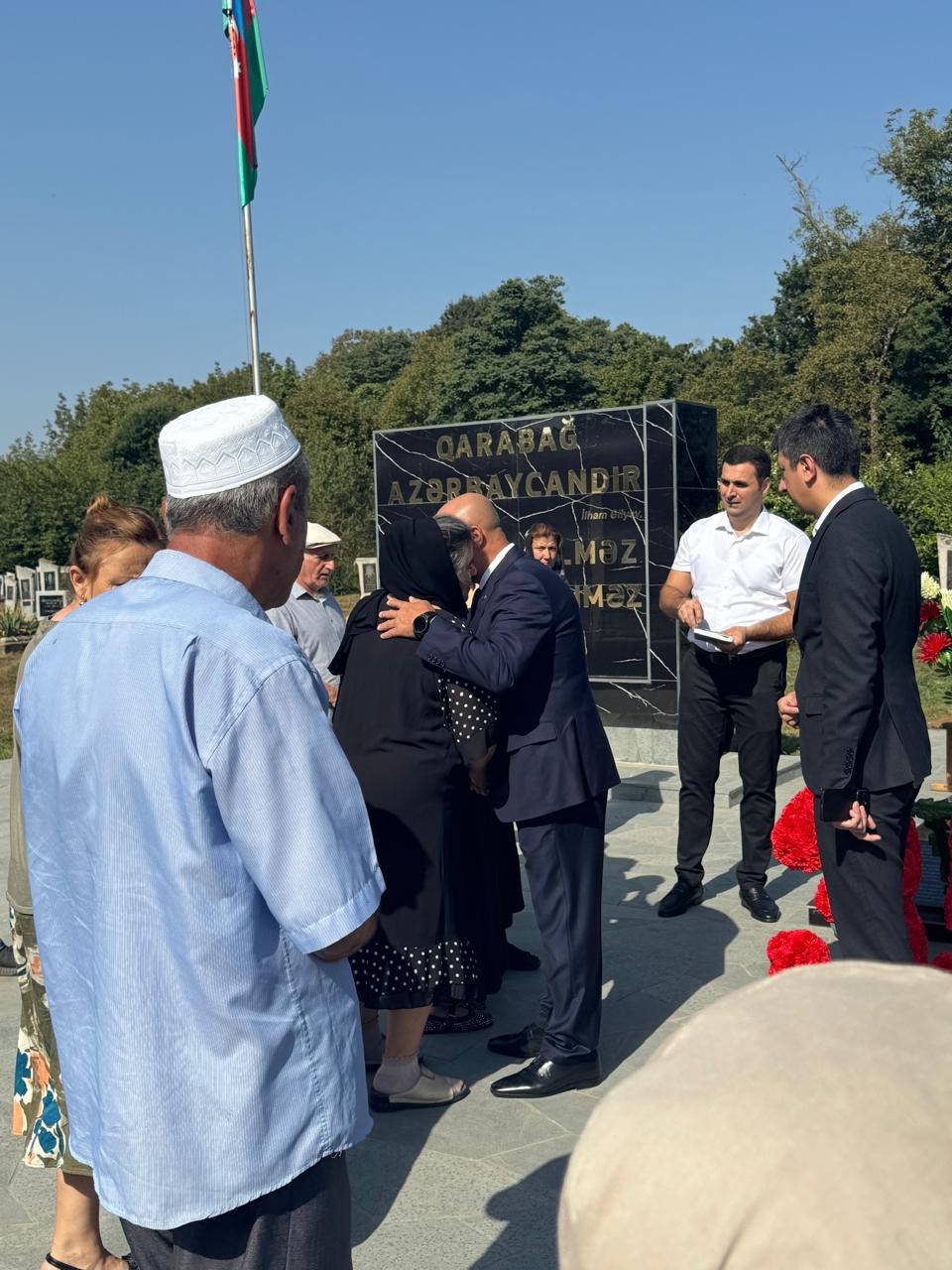 Asif Əsgərov şəhidin anım tədbirinə qatıldı - FOTOLAR