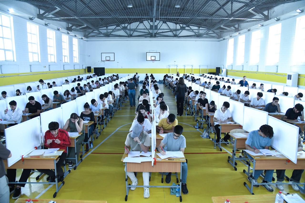 BMU-İNHA İDP-yə qəbul üçün imtahanlar keçirilib - FOTOLAR