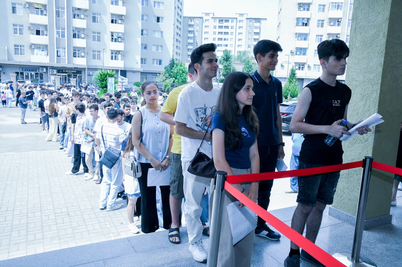 BMU-İNHA İDP-yə qəbul üçün imtahanlar keçirilib - FOTOLAR