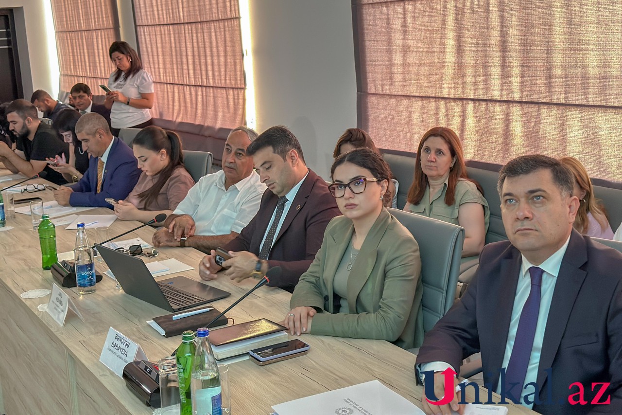 AHİK-də mətbuat konfransı təşkil edilib - FOTOLAR