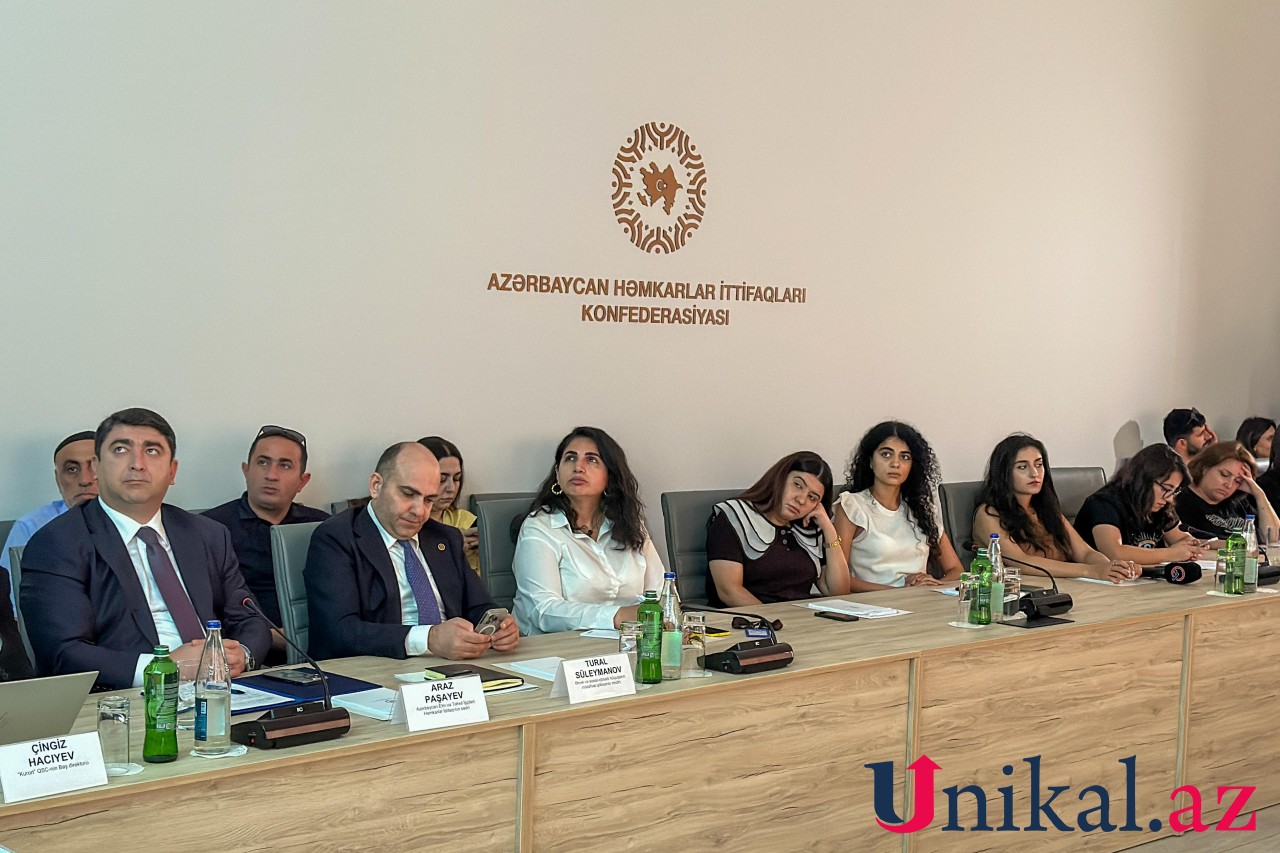 AHİK-də mətbuat konfransı təşkil edilib - FOTOLAR