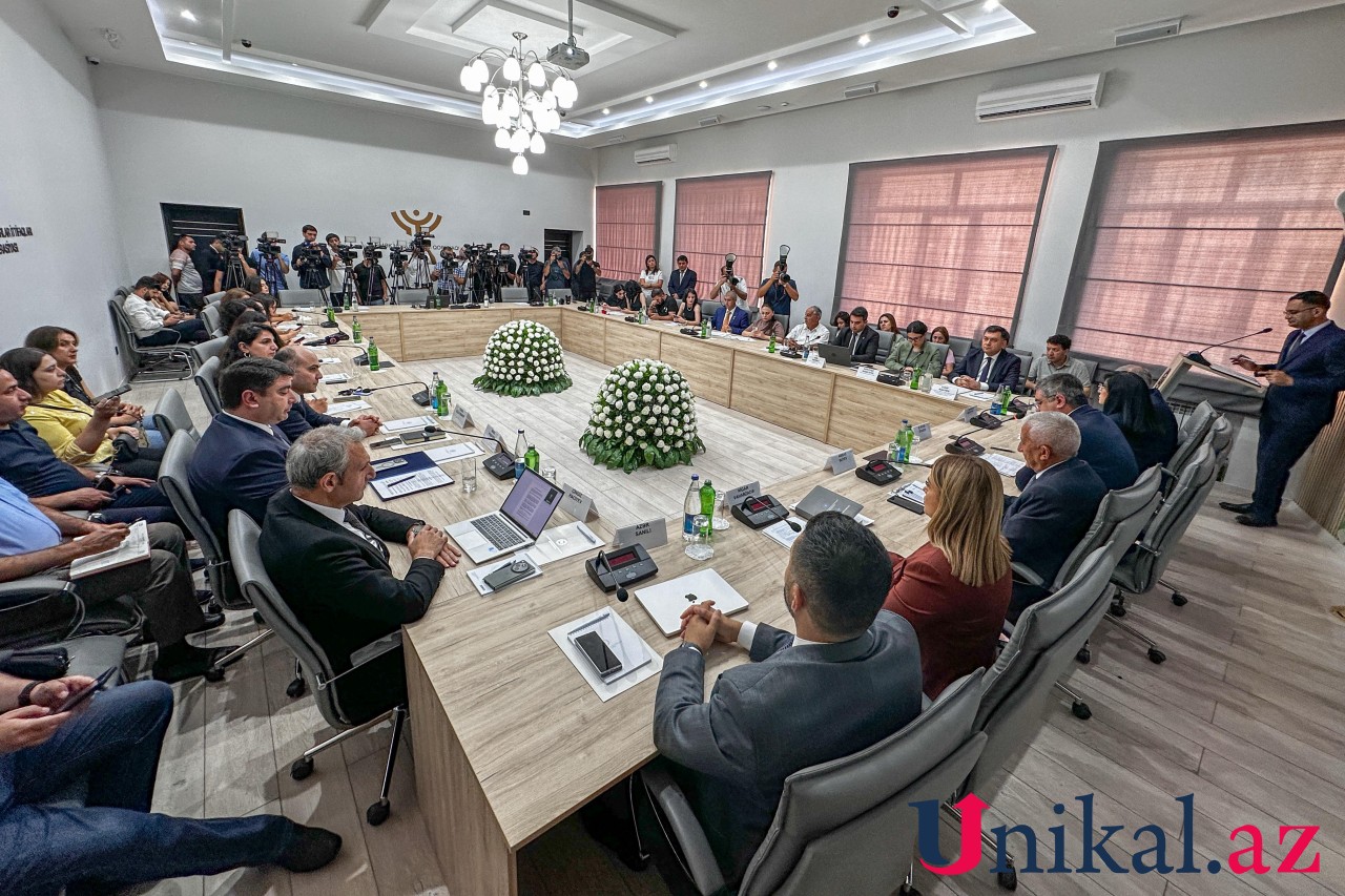 AHİK-də mətbuat konfransı təşkil edilib - FOTOLAR