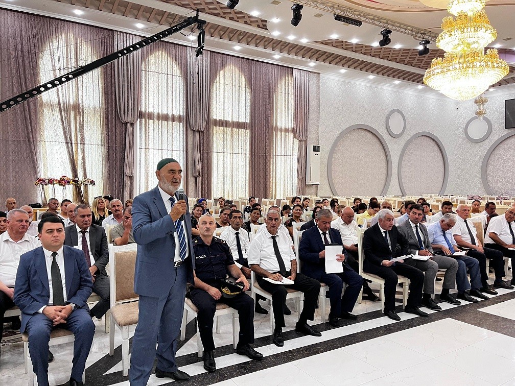 Süleyman Mikayılov səyyar qəbul keçirdi - FOTOLAR