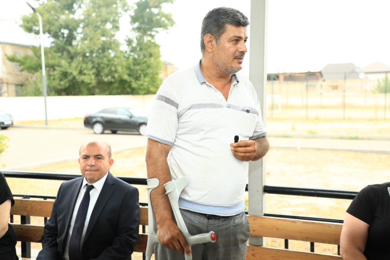 İcra başçısı Niyazi Bayramov növbəti səyyar görüş keçirdi - FOTOLAR