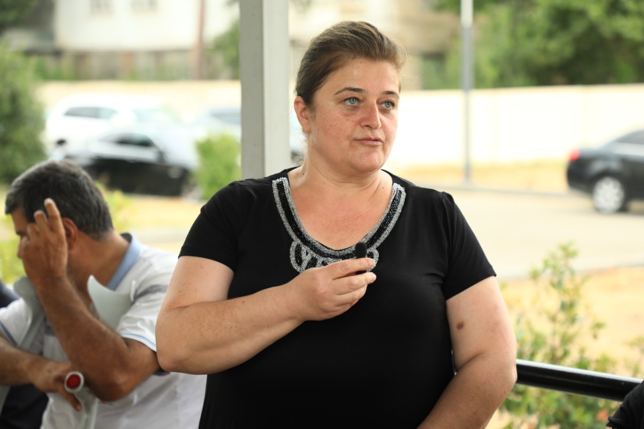 İcra başçısı Niyazi Bayramov növbəti səyyar görüş keçirdi - FOTOLAR