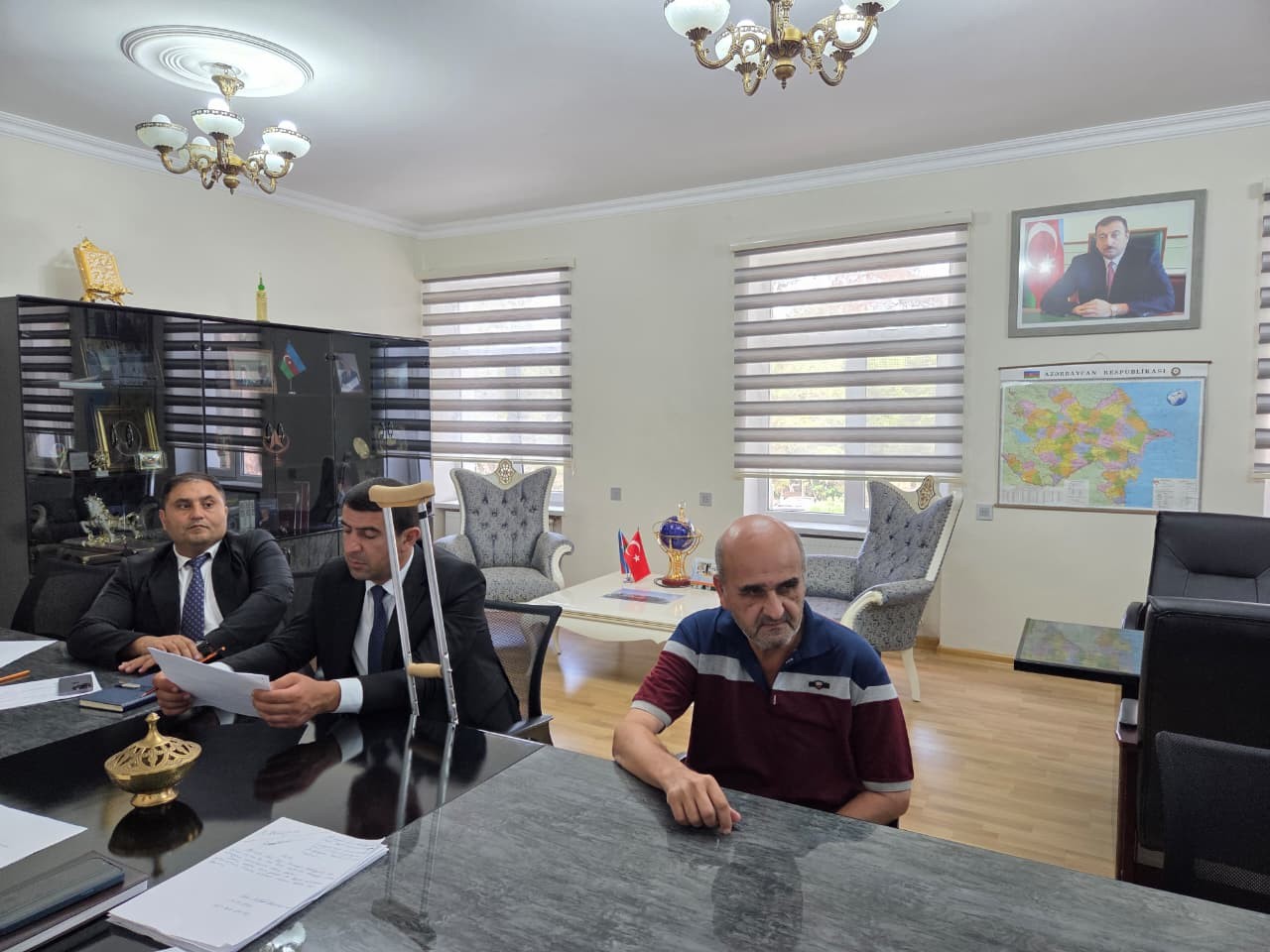 Sumqayıt Bələdiyyəsində növbəti vətəndaş qəbulu keçirildi - FOTOLAR