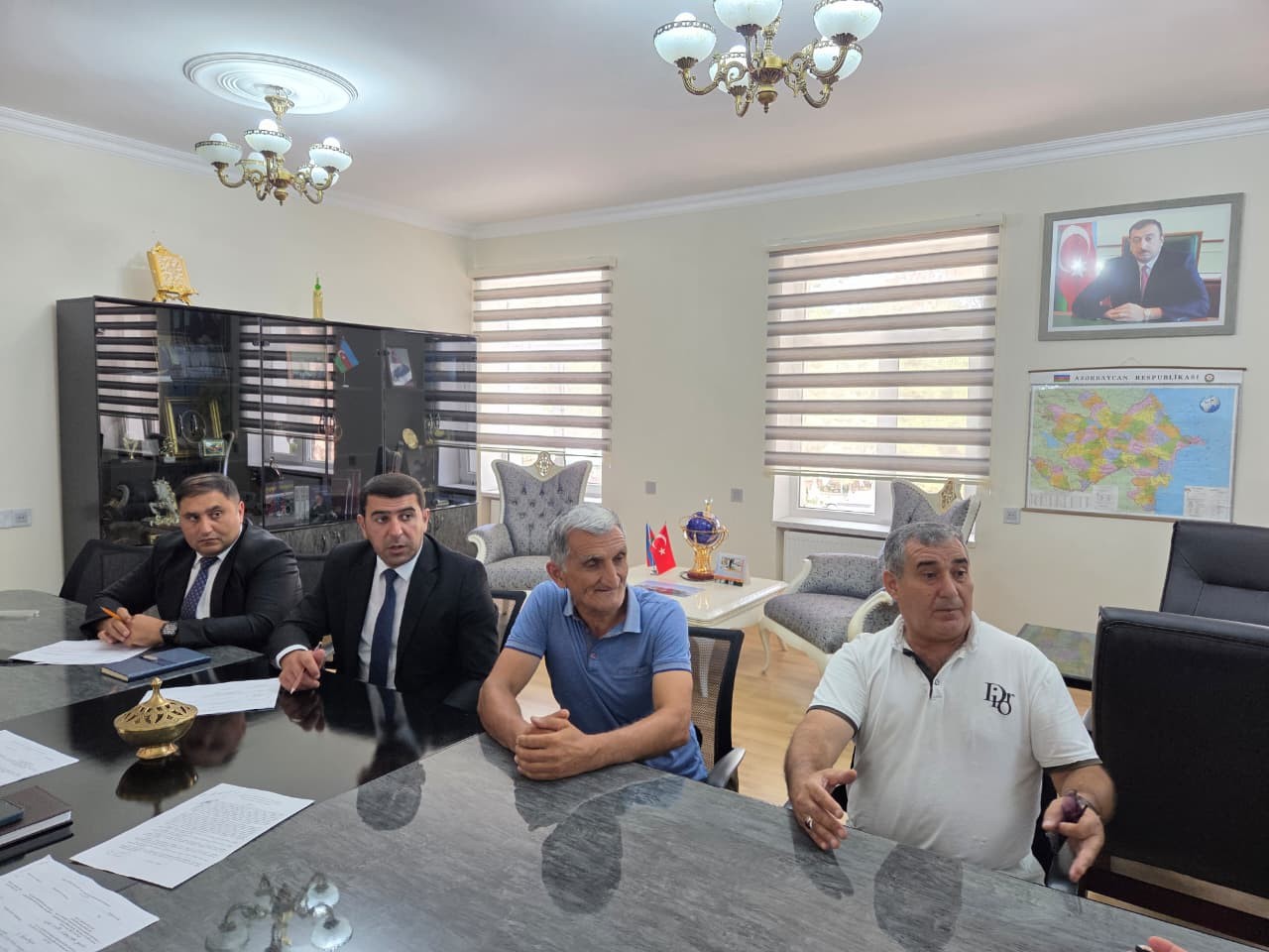 Sumqayıt Bələdiyyəsində növbəti vətəndaş qəbulu keçirildi - FOTOLAR