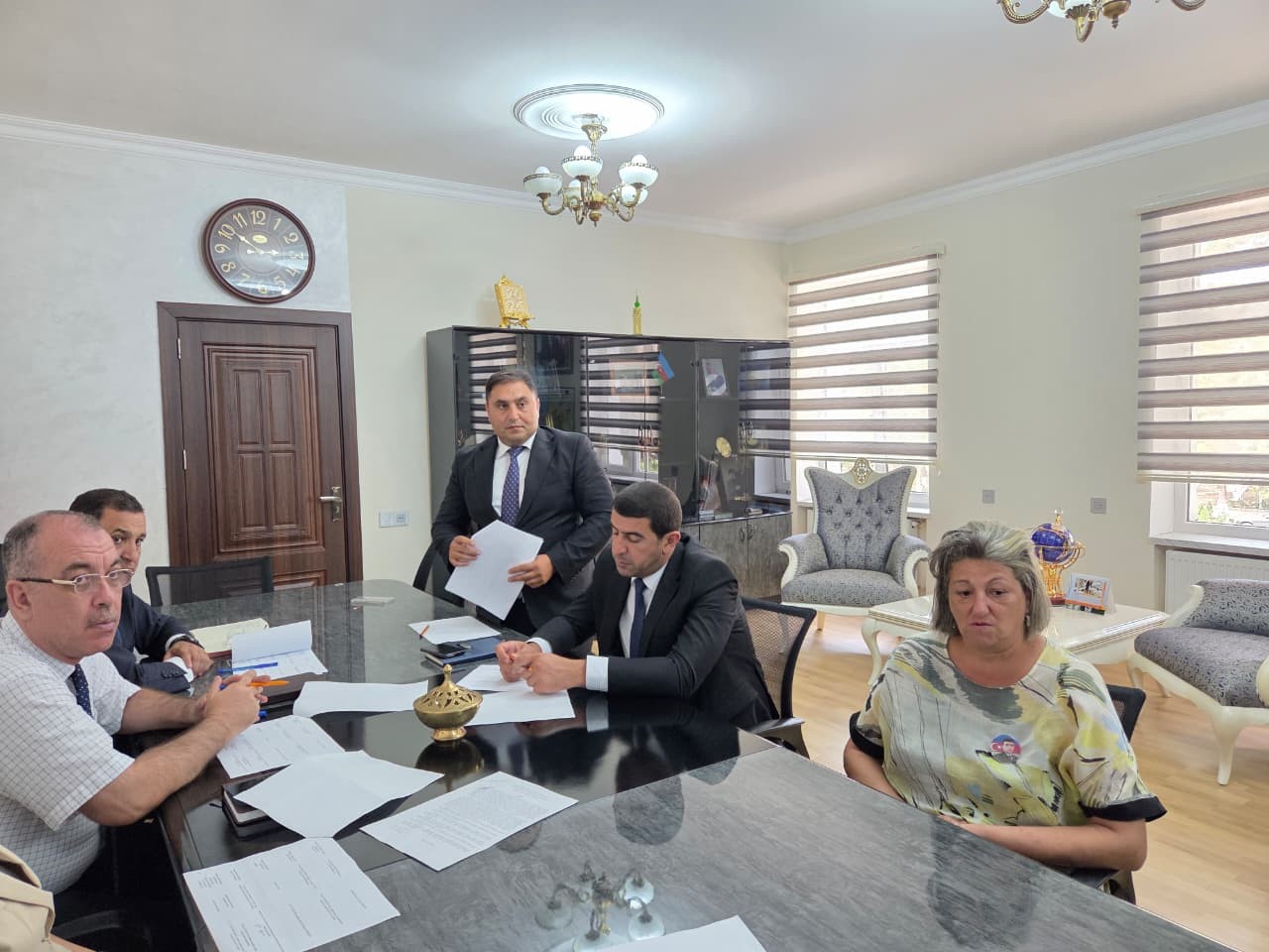 Sumqayıt Bələdiyyəsində növbəti vətəndaş qəbulu keçirildi - FOTOLAR